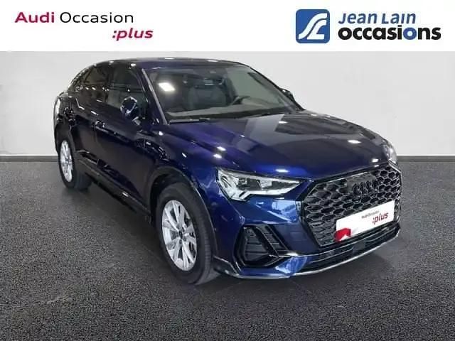 Occasion Audi Q3 Sportback S-Line 245 ch (180 kW) 2024 Bleu navarre métallisé SUV