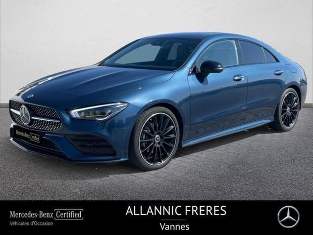 Bleu Utilisé 2023 Mercedes CLA180 AMG line Berline | 35 990 € (Prix assez cher) - Image 1/4