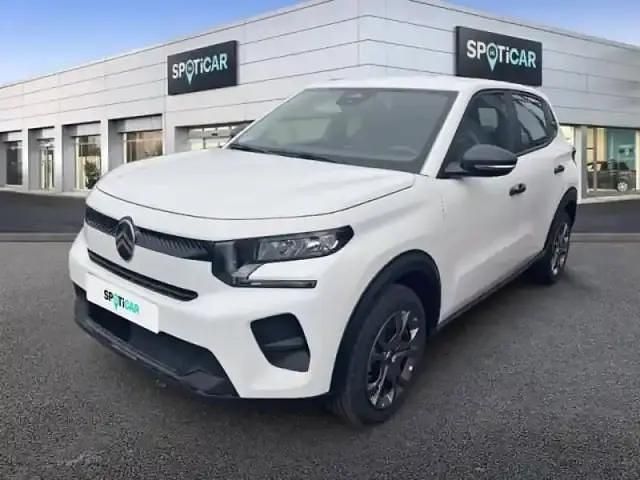 Nouvelle Citroën e-C3 11 kW (15 ch) 2025 Blanc banquise (o) SUV