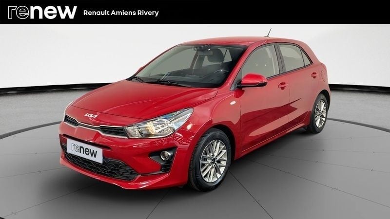 Rouge Utilisé 2023 Kia Rio Active Berline | 13 990 € (Prix juste) - Image 1/4