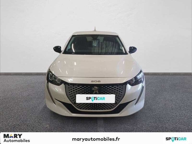 Occasion Peugeot e-208 Allure 100 kW (136 ch) 2022 Blanc Citadine