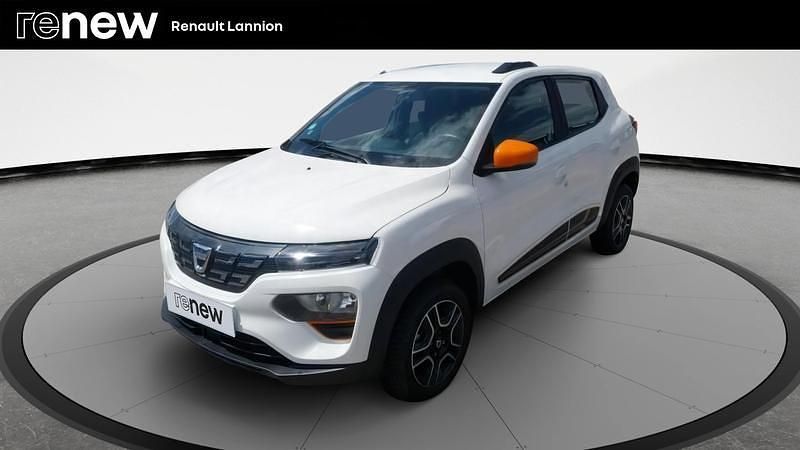 Blanc Utilisé 2022 Dacia Spring Comfort Plus Citadine | 9 890 € (Prix juste) - Image 1/4