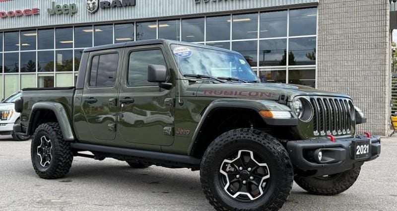 Occasion Jeep Gladiator Rubicon 284 ch (208 kW) 2021 Vert Pick-up