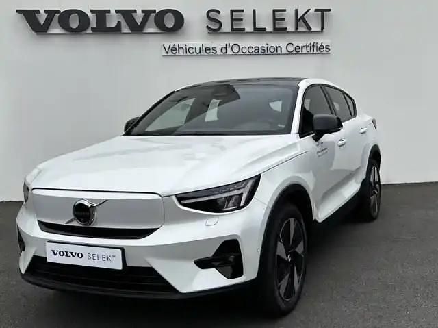 Blanc cristal metal Occasion 2025 Volvo EC40 SUV | 54 990 € (Prix cher) - Image 1/4