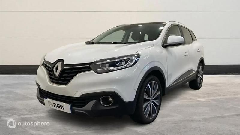 Blanc Utilisé 2017 Renault Kadjar Intens SUV | 12 999 € (Prix juste) - Image 1/4