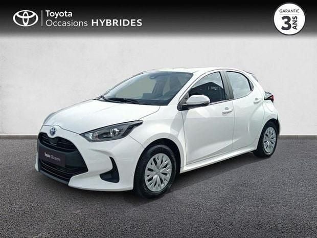 Blanc Utilisé 2022 Toyota Yaris Hybrid | 18 490 € (Super prix) - Image 1/4