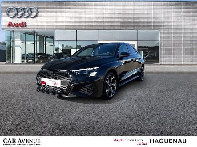 Noir mythe métallisé Utilisé 2024 Audi A3 S-Line | 31 949 € (Prix juste) - Image 1/4