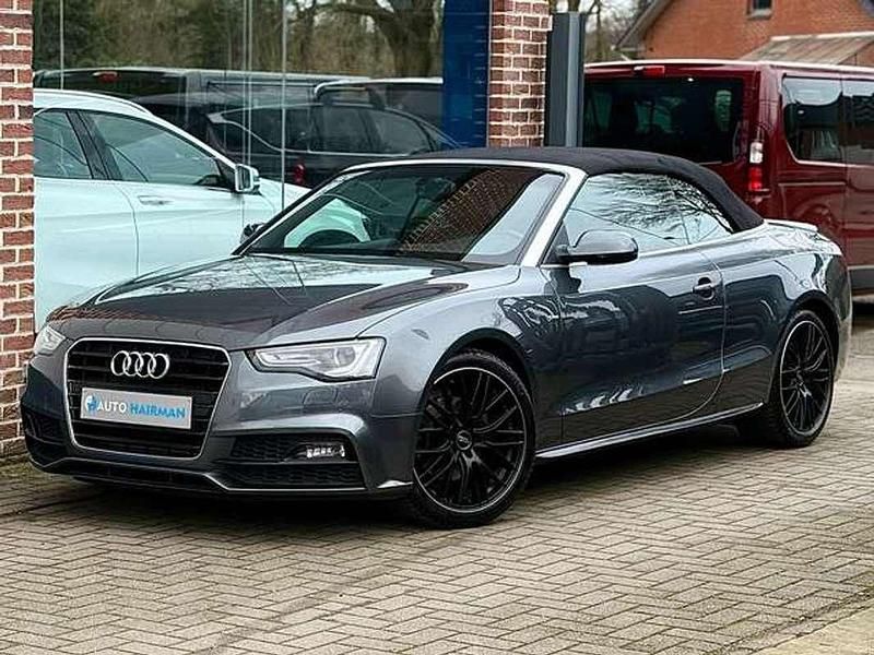 Occasion Audi A5 Cabriolet S-Line 177 ch (130 kW) 2016 Gris Cabriolet