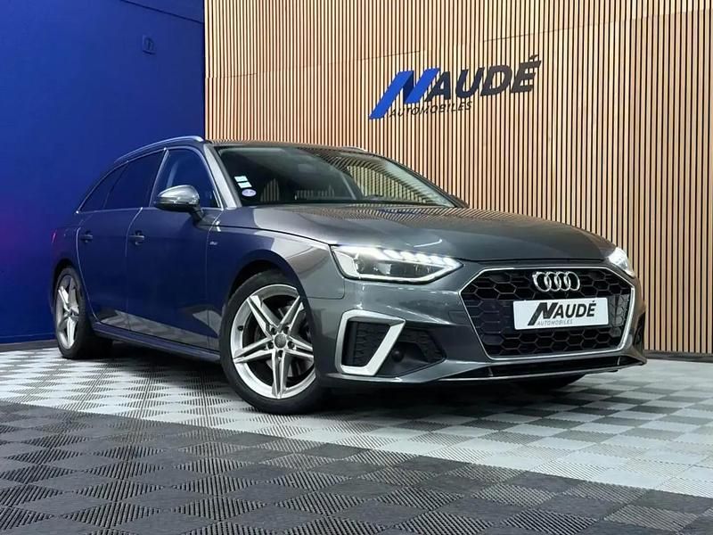 Gris Utilisé 2020 Audi A4 S-Line Break | 26 990 € (Super prix) - Image 1/4
