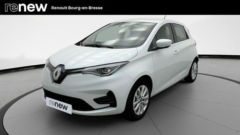 Blanc Utilisé 2020 Renault Zoe Zen Citadine | 8 679 € (Super prix) - Image 1/4