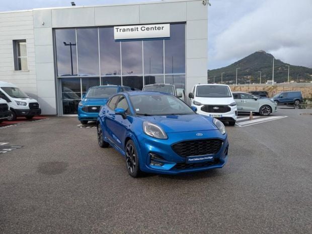 Bleu Utilisé 2021 Ford Puma ST-Line X | 20 950 € (Prix juste) - Image 1/4