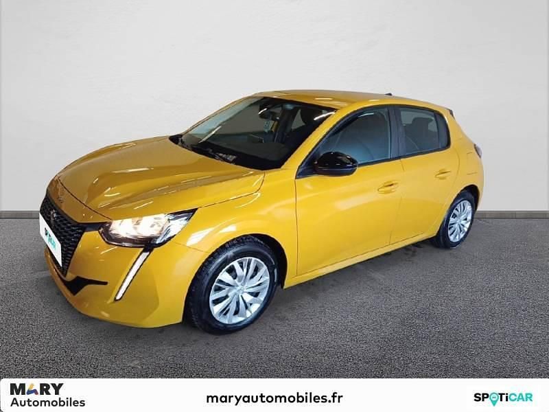 Jaune Utilisé 2023 Peugeot 208 Active Citadine | 14 990 € (Prix juste) - Image 1/4