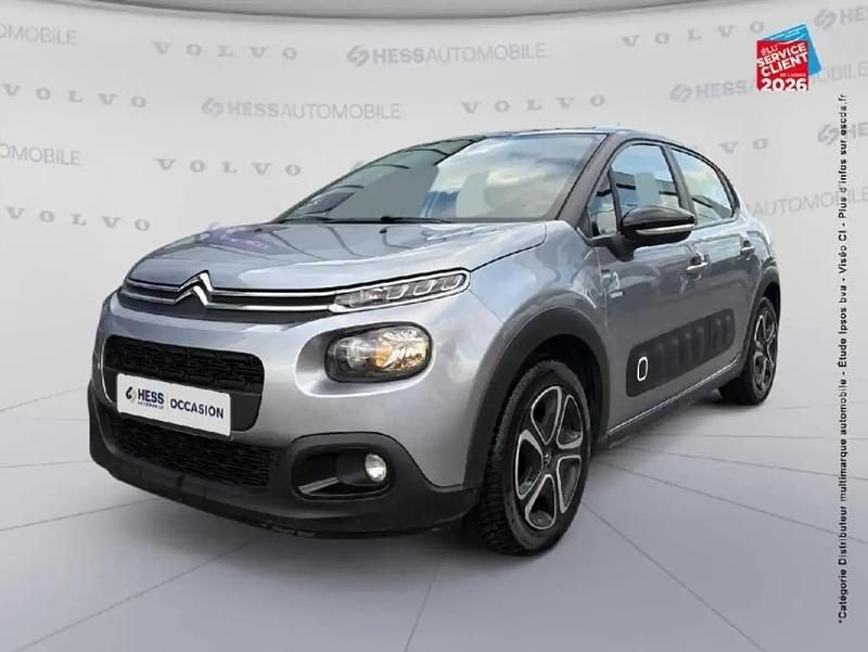Gris Occasion 2020 Citroën C3 PureTech Berline | 8 999 € (Prix juste) - Image 1/4