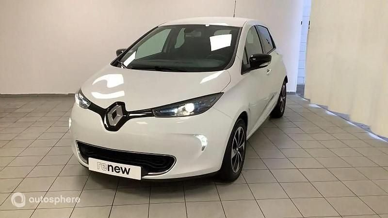 Blanc Utilisé 2018 Renault Zoe Intens Citadine | 7 499 € (Bon prix) - Image 1/4