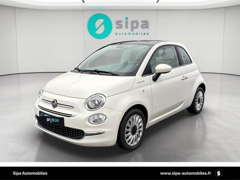 Blanc Occasion 2021 Fiat 500 Dolcevita Citadine | 9 990 € (Prix juste) - Image 1/4