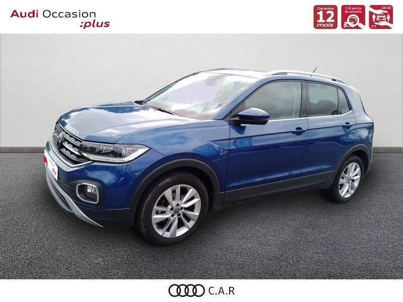 Bleu Utilisé 2023 VW T-Cross Style SUV | 25 900 € (Prix juste) - Image 1/3