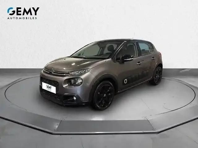 Gris Utilisé 2020 Citroën C3 PureTech Berline | 12 750 € - Image 1/4