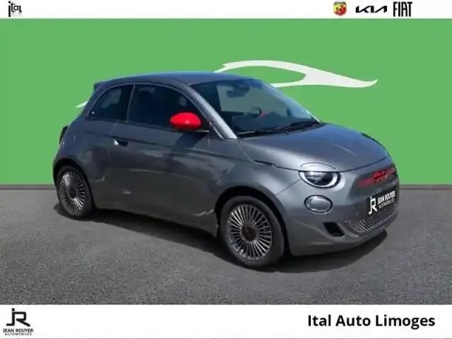 Occasion Fiat 500e Red 69 kW (95 ch) 2023 Mineral grey métal Citadine