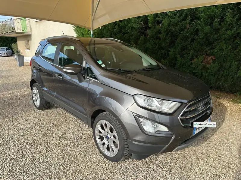 Gris Utilisé 2020 Ford Ecosport Titanium SUV | 12 830 € (Prix juste) - Image 1/4