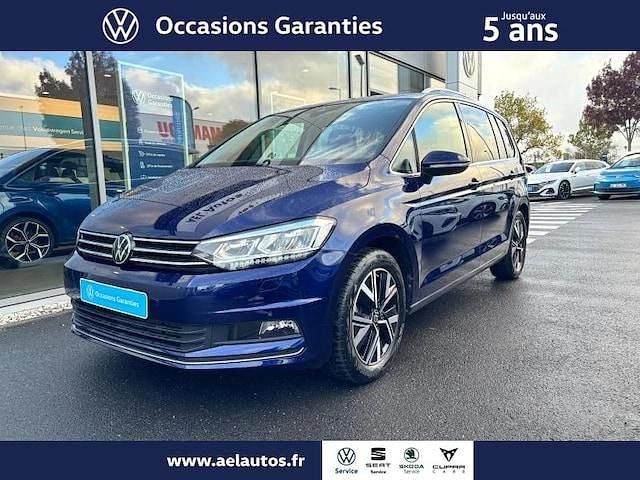 Bleu Utilisé 2023 VW Touran Style Monospace | 38 990 € (Prix juste) - Image 1/4