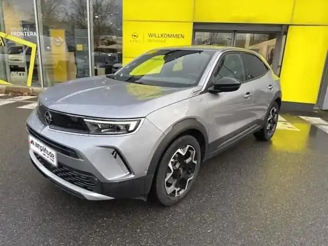 Gris quartz/toit noir perla nera métal Occasion 2021 Opel Mokka-e Ultimate SUV | 16 889 € (Prix juste) - Image 1/4