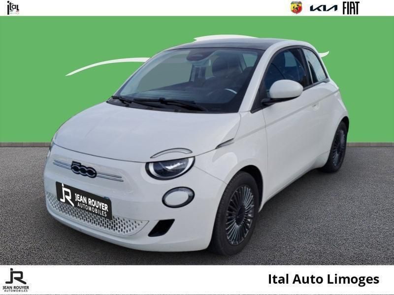 Blanc Utilisé 2022 Fiat 500e Berline | 13 990 € (Super prix) - Image 1/4