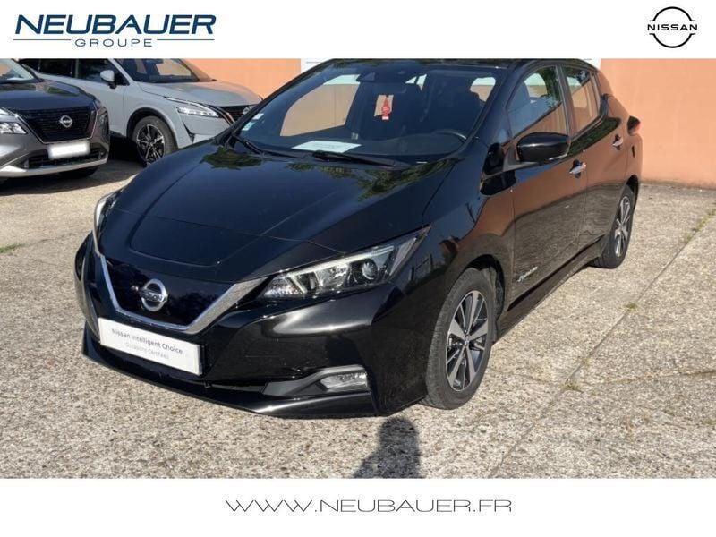 Noir métallisé Utilisé 2019 Nissan Leaf Citadine | 13 990 € (Prix assez cher) - Image 1/4