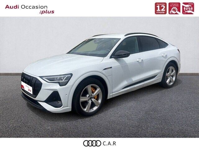 Blanc Utilisé 2020 Audi e-tron Sportback Design SUV | 35 900 € (Bon prix) - Image 1/4