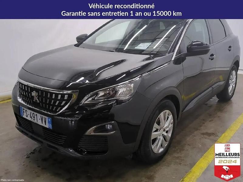 Noir Occasion 2020 Peugeot 3008 Active SUV | 18 900 € (Bon prix) - Image 1/4