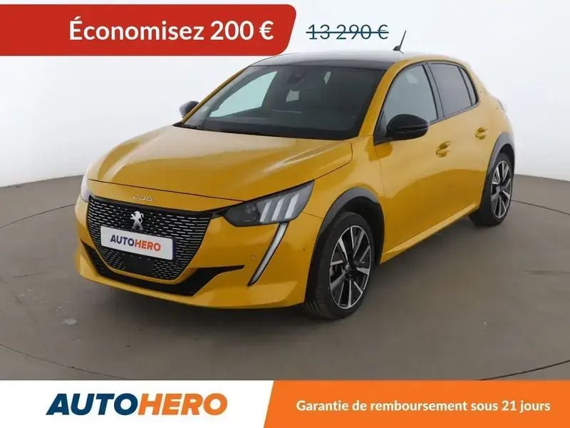 Jaune Utilisé 2020 Peugeot 208 GT Citadine | 12 790 € (Bon prix) - Image 1/2