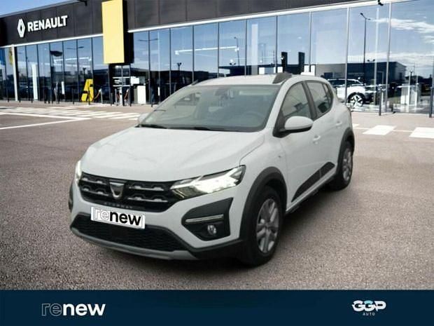 Blanc Utilisé 2022 Dacia Sandero Comfort Citadine | 13 990 € (Prix juste) - Image 1/4