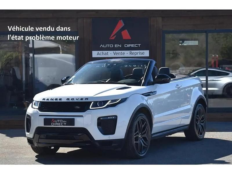 Blanc Utilisé 2016 Land Rover Range Rover evoque SE Dynamic Cabriolet | 14 900 € - Image 1/4