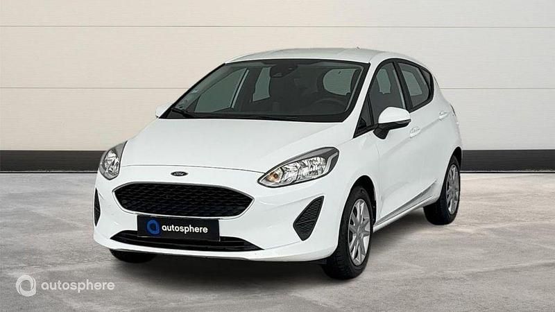 Blanc Utilisé 2018 Ford Fiesta Citadine | 10 499 € (Prix juste) - Image 1/4