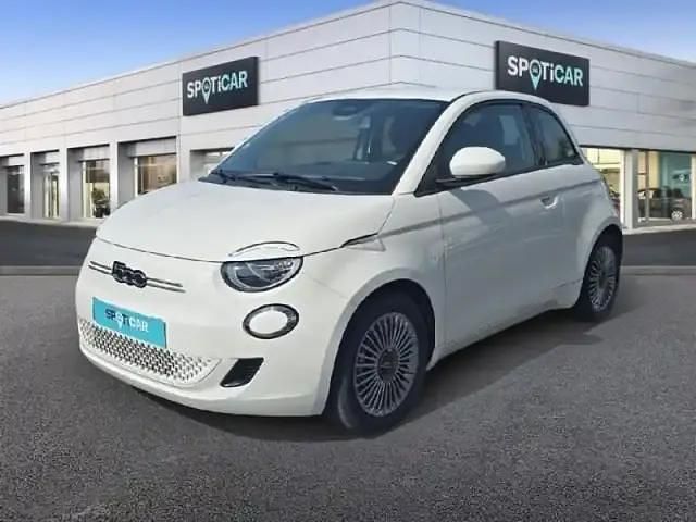 Blanc Utilisé 2023 Fiat 500e Citadine | 12 390 € (Bon prix) - Image 1/4