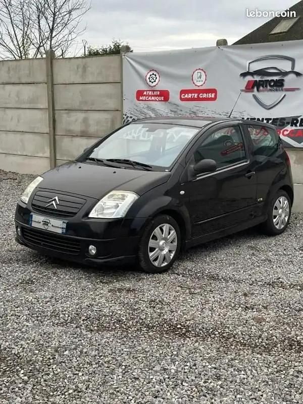 Noir Utilisé 2004 Citroën C2 VTR Sport Citadine | 4 490 € (Prix juste) - Image 1/4