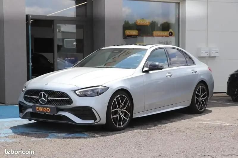 Gris Utilisé 2022 Mercedes C300 AMG line Berline | 44 490 € (Prix juste) - Image 1/4