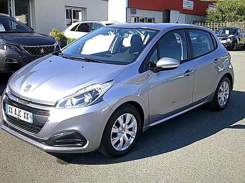 Gris Utilisé 2019 Peugeot 208 Active Citadine | 9 900 € (Super prix) - Image 1/4