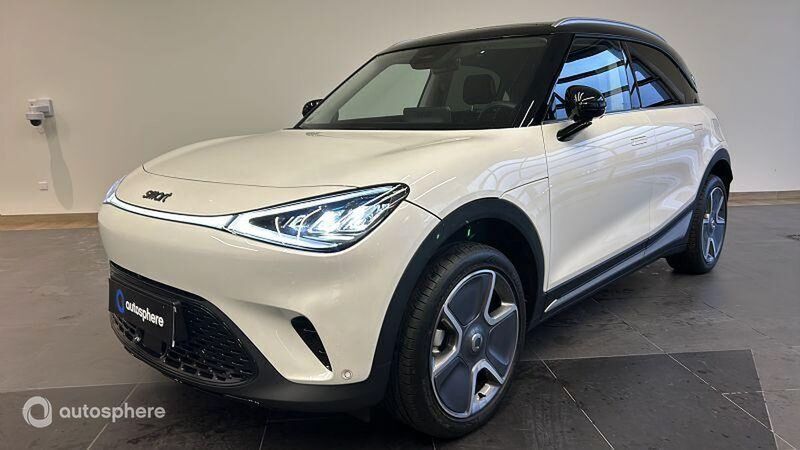 Blanc digital métallisé/toit noir Utilisé 2023 Smart #1 Edition #1 SUV | 29 990 € (Prix juste) - Image 1/4