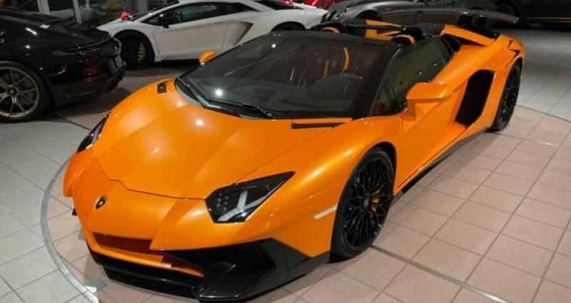 Occasion Lamborghini Aventador 751 ch (552 kW) 2017 Orange Cabriolet