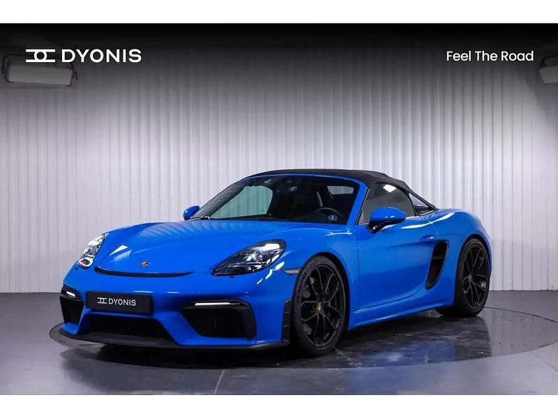 Bleu Utilisé 2021 Porsche 718 Cabriolet | 138 990 € - Image 1/4