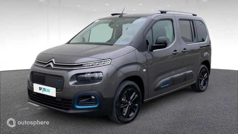 Gris Utilisé 2021 Citroën e-Berlingo Shine Monospace | 19 846 € (Bon prix) - Image 1/4