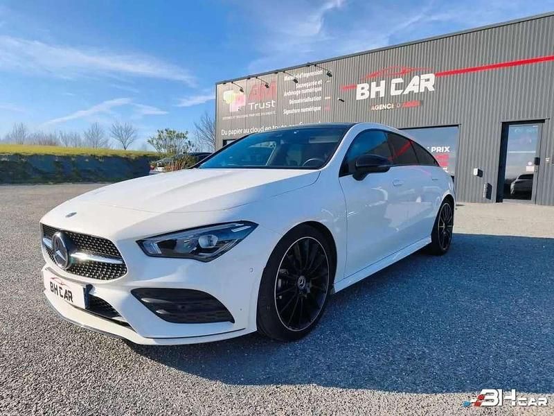 Occasion Mercedes CLA180 Shooting Brake AMG line 117 ch (86 kW) 2021 Blanc Break