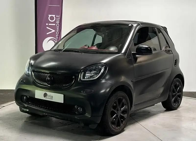 Gris Utilisé 2016 Smart ForTwo Cabrio Brabus Cabriolet | 14 990 € - Image 1/4