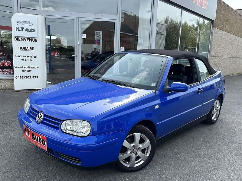 Bleu Utilisé 2000 VW Golf Cabriolet Cabriolet | 2 999 € - Image 1/4
