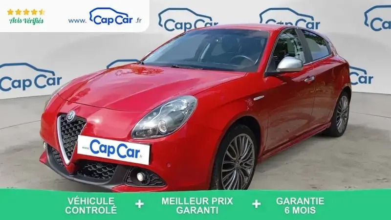 Rouge Utilisé 2016 Alfa Romeo Giulietta Lusso Citadine | 12 990 € (Bon prix) - Image 1/4