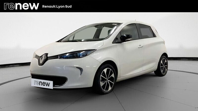 Blanc Occasion 2018 Renault Zoe Intens Citadine | 8 490 € (Prix juste) - Image 1/4