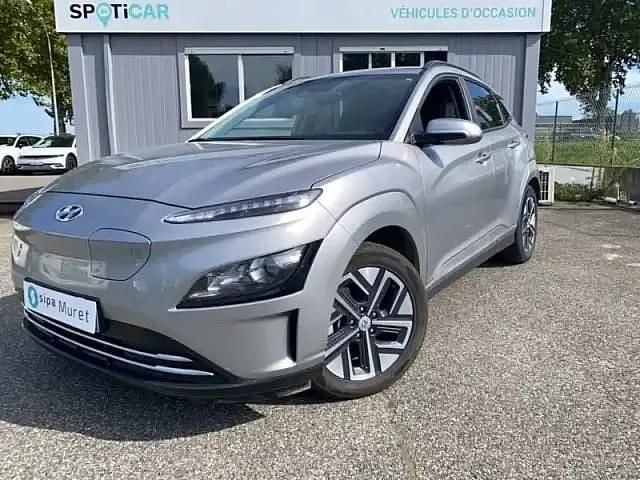 Gris Occasion 2022 Hyundai Kona SUV | 16 990 € (Bon prix) - Image 1/4