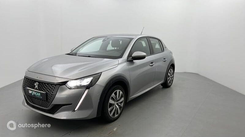 Kca gris artense met Utilisé 2020 Peugeot e-208 Business-Line Citadine | 13 999 € (Prix juste) - Image 1/4