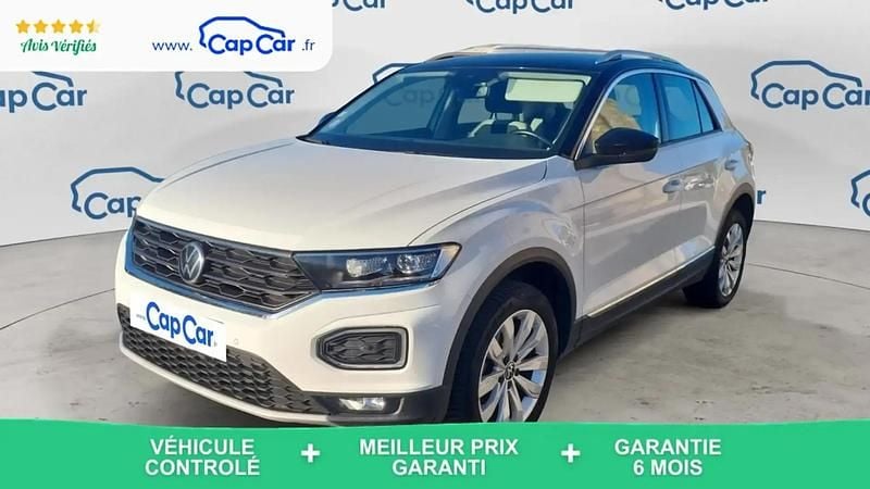 Blanc Utilisé 2020 VW T-Roc SUV | 21 490 € (Bon prix) - Image 1/4