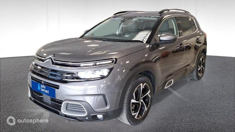 Gris Utilisé 2019 Citroën C5 Aircross PureTech SUV | 14 890 € (Bon prix) - Image 1/4
